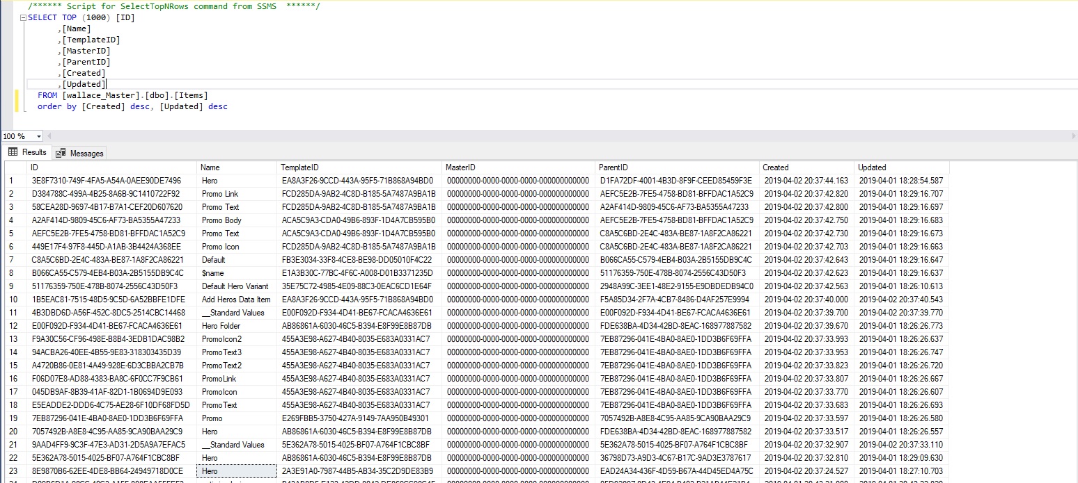 Clone-Rendering-SQL-View